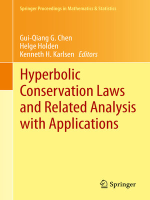 cover image of Hyperbolic Conservation Laws and Related Analysis with Applications